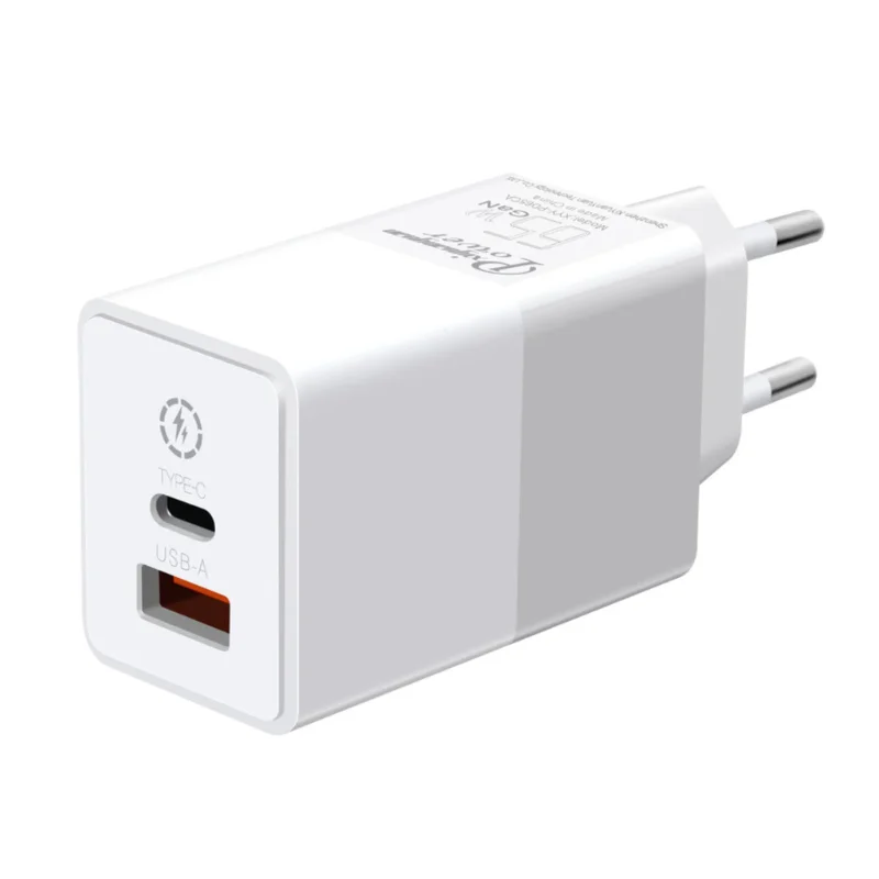 PD65CA GaN 65W USB-C charger with intelligent power reduction for Surface Pro, MacBook, and USB-C devices