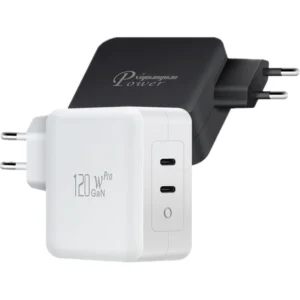 PD120CC GaN 120W USB-C charger for laptops, tablets, and phones