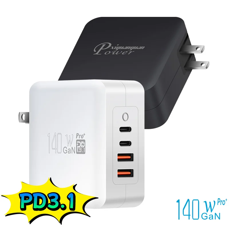 PD140CCAA 140W GaN PD3.1 USB-C charger for MacBook Pro and high-power laptops