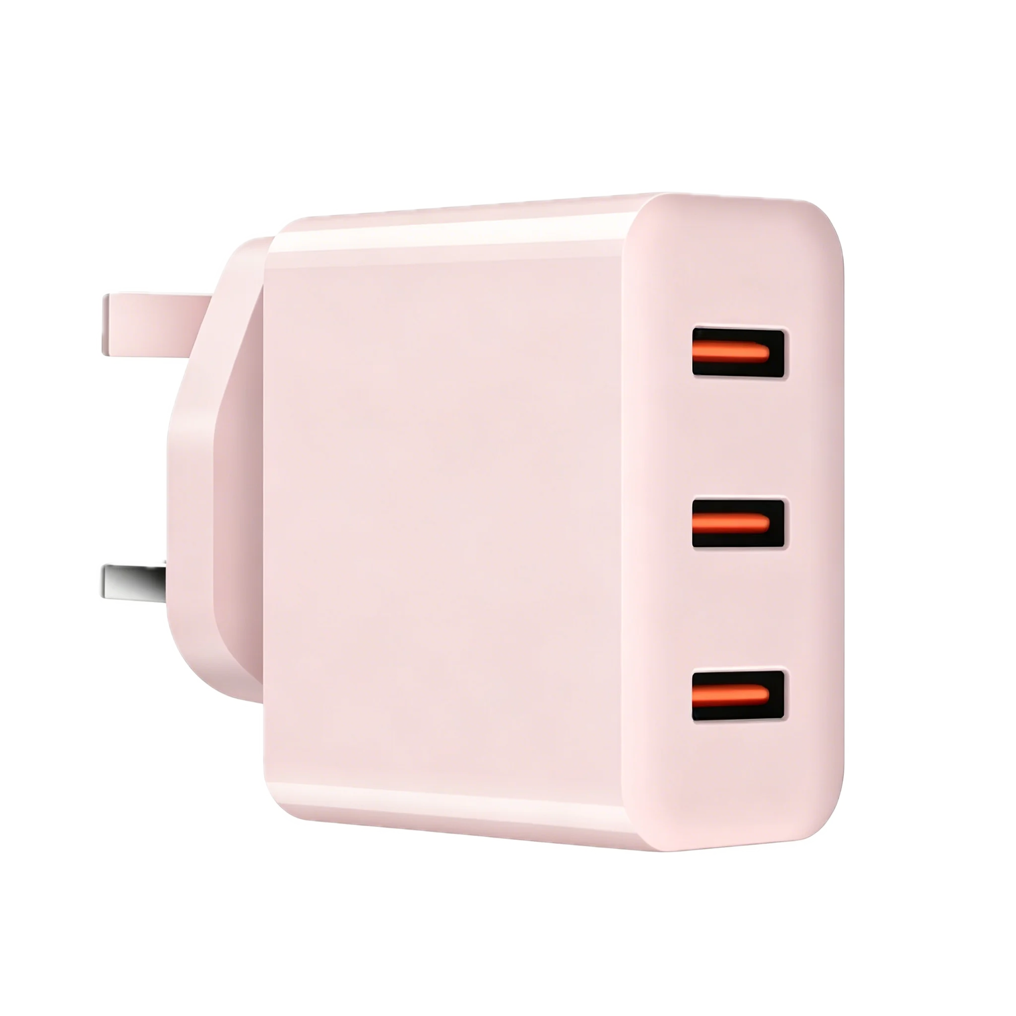 36AAA 36W GaN Charger with three USB-A charging ports