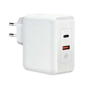 PD100CA 100W GaN Charger with USB-C and USB-A dual ports