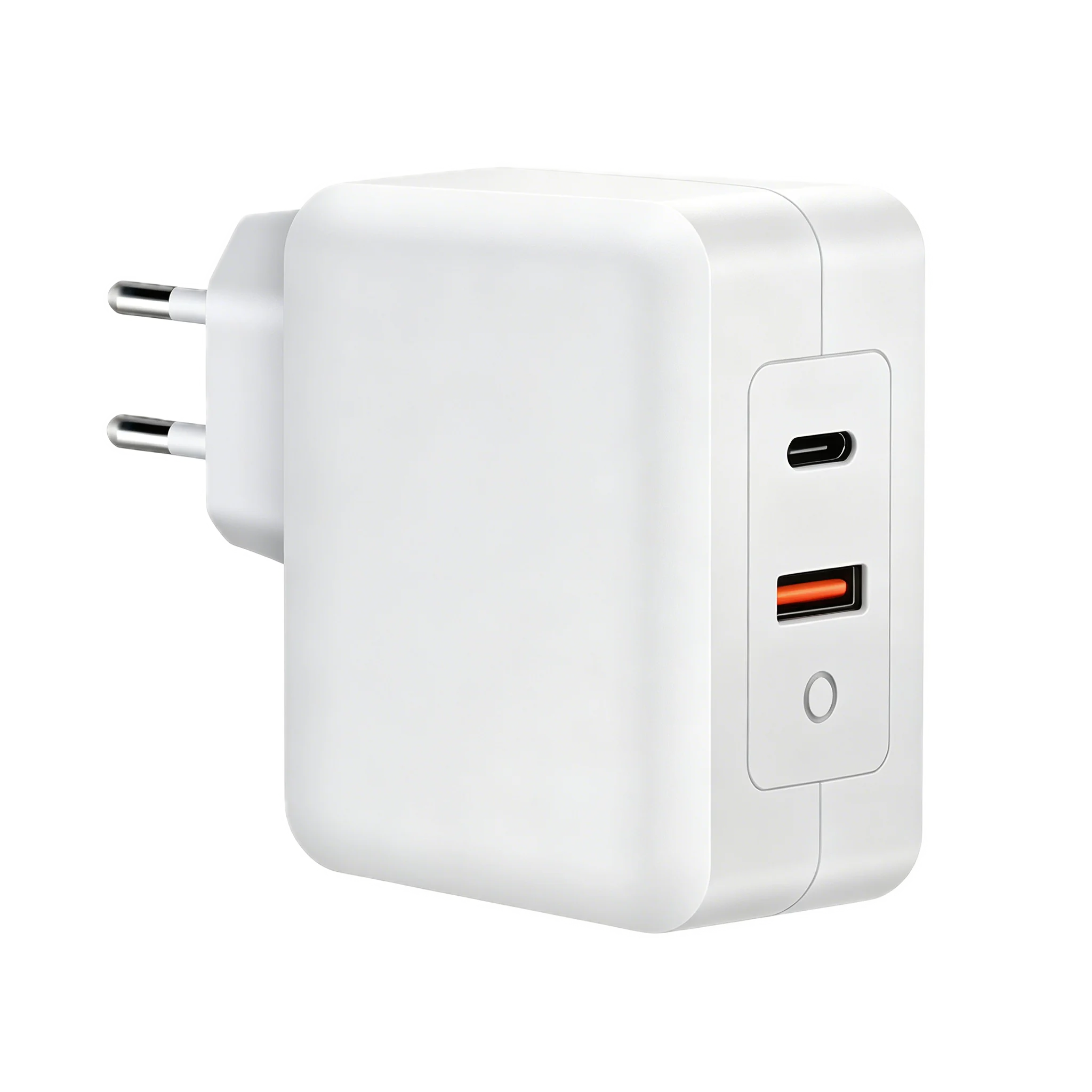 PD100CA 100W GaN Charger with USB-C and USB-A dual ports