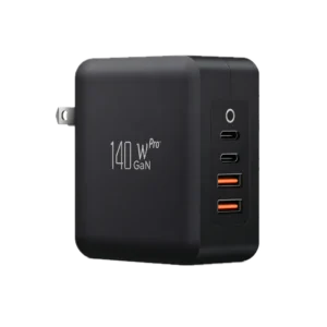PD140CCAA 140W PD3.1 GaN Charger with dual USB-C and dual USB-A ports