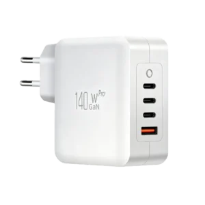 PD140CCCA 140W GaN Charger with three USB-C ports and one USB-A port