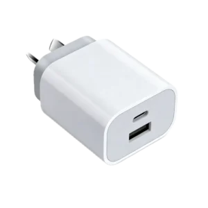 PD18CA 18W PD Charger with USB-C and USB-A dual ports