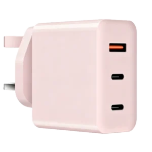 40CCA 40W GaN Charger with dual USB-C and USB-A ports