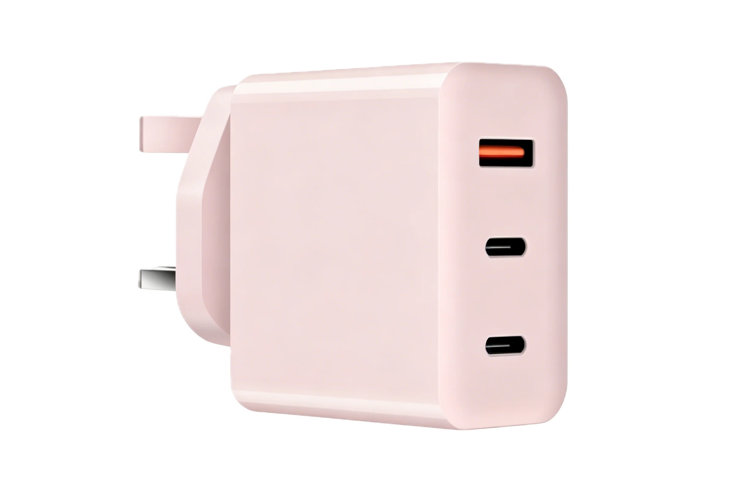 40CCA 40W GaN Charger with dual USB-C and USB-A ports