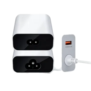 65W Dual Port GaN Charger for laptop smartphone and tablet charging