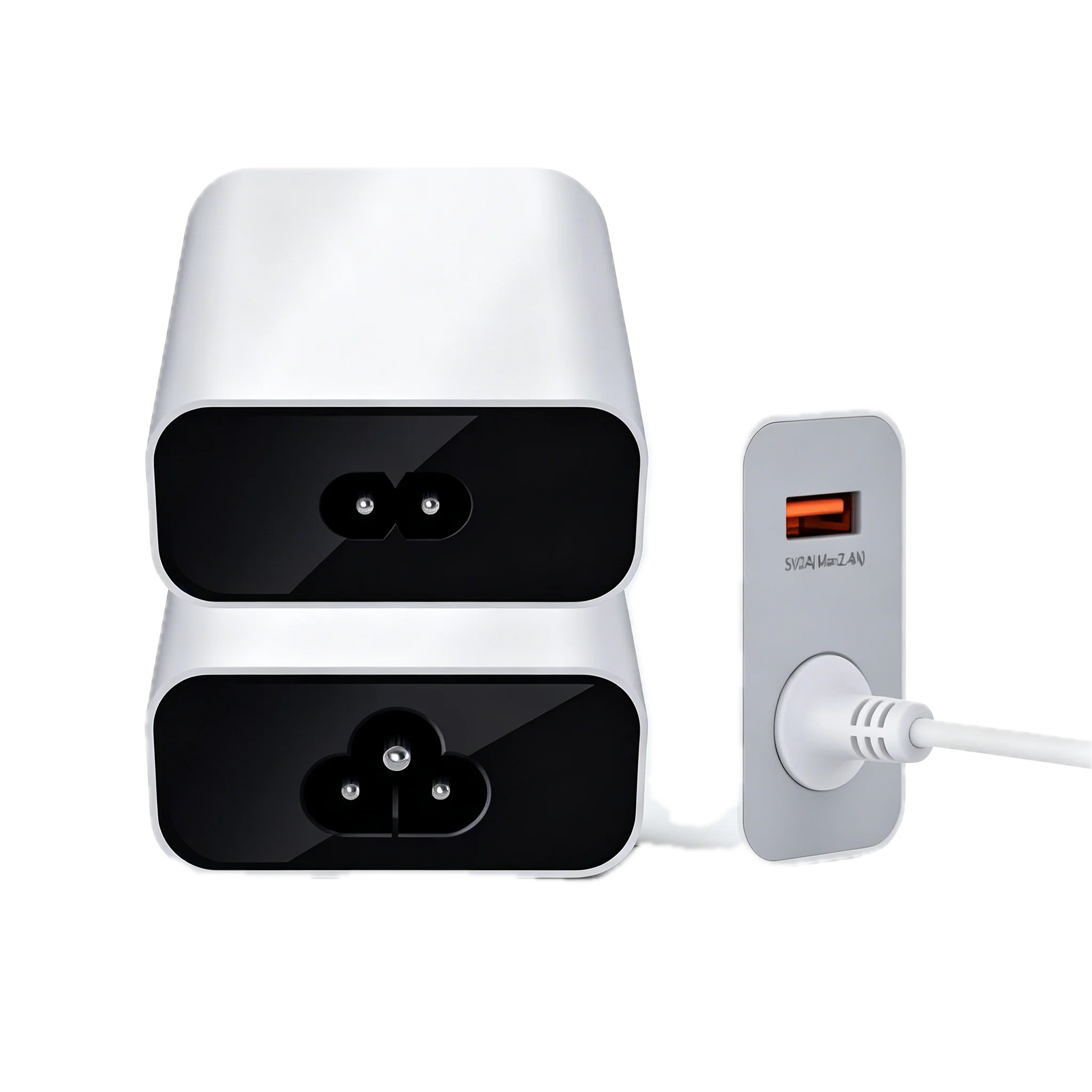 65W Dual Port GaN Charger for laptop smartphone and tablet charging