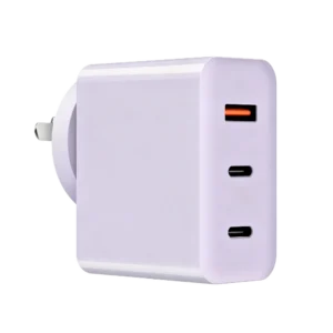 PD65CCA 65W GaN Charger compatible with Surface devices with USB-C and USB-A ports